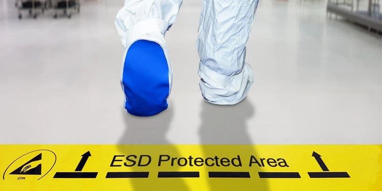 ESD floor qualification